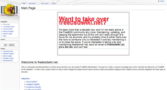 Desktop Screenshot of freebsdwiki.net